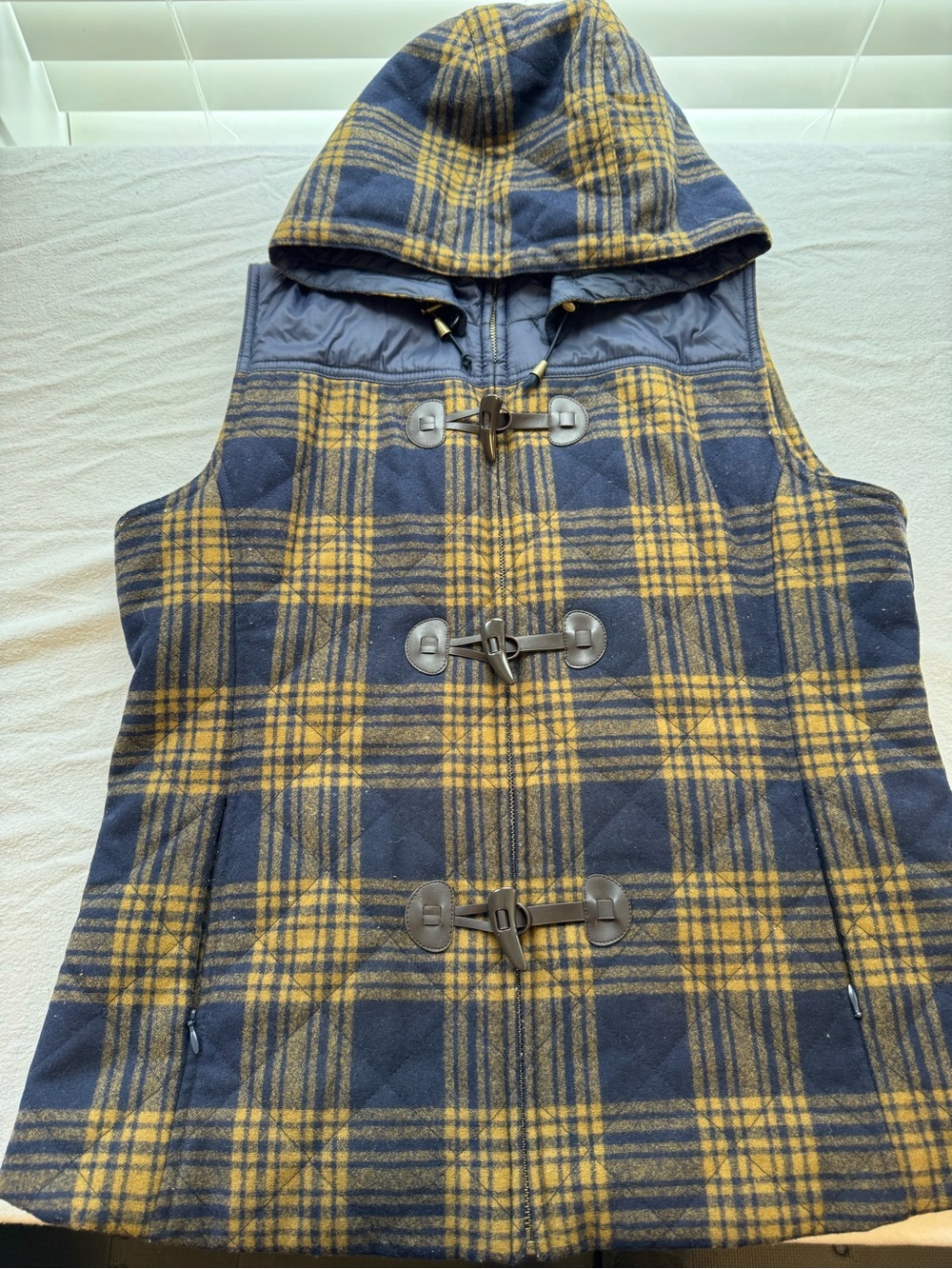 Pendleton Navy Quilted Jacket Interior Label